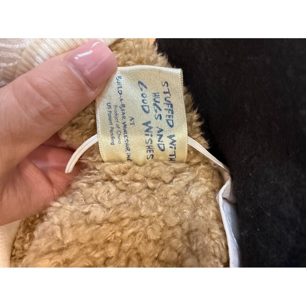 VTG Build A Bear Plush Retired 1997 Stuffed Animal Poodle 50s-themed Outfit BAB - Picture 13 of 15